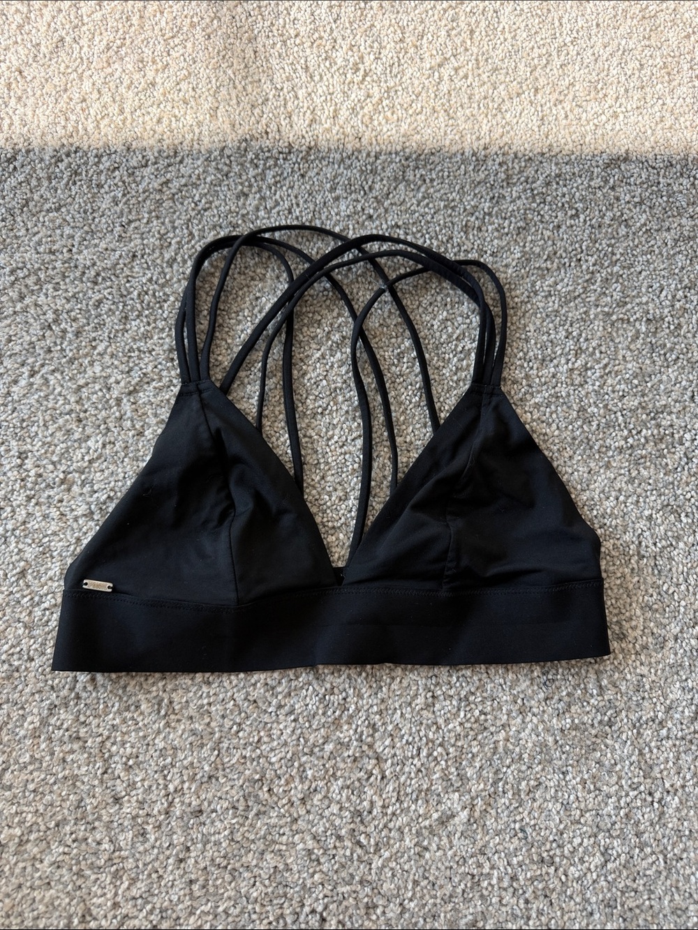 Black Strappy Bralette - Women Intimates & Sleepwear